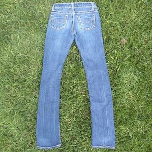 Blue asphalt jeans size 1